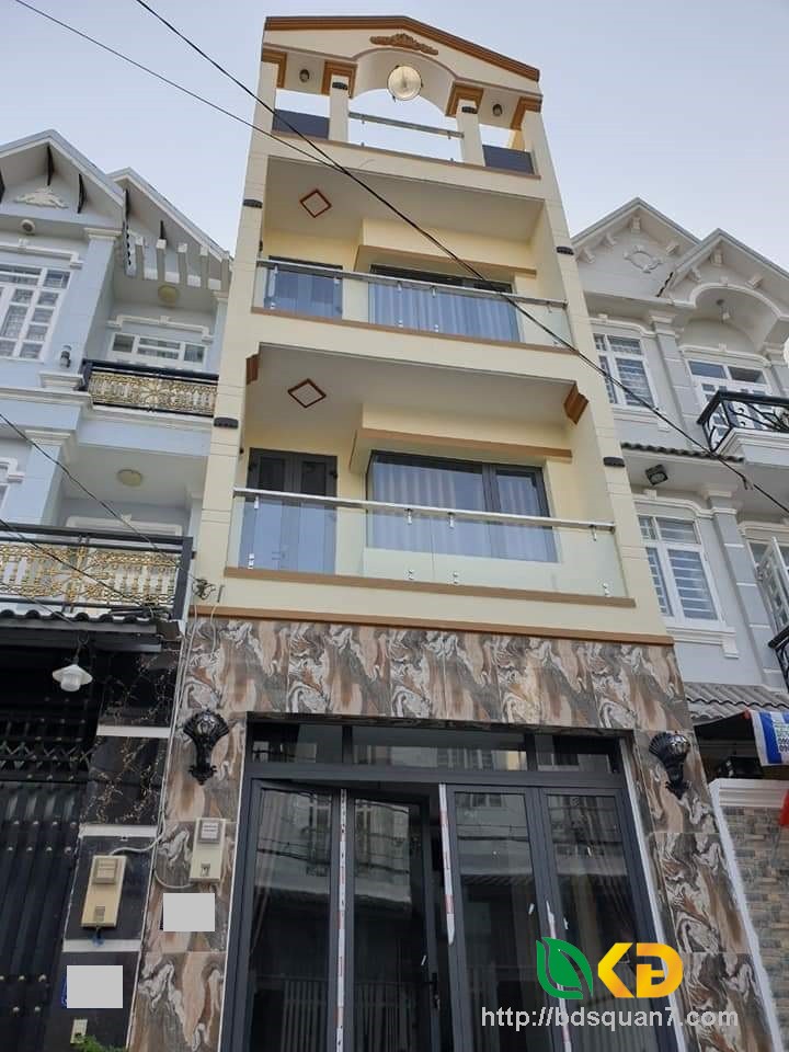 Bán nhà đẹp 3 tầng hẻm xe hơi 8m 2279 Huỳnh Tấn Phát huyện Nhà Bè